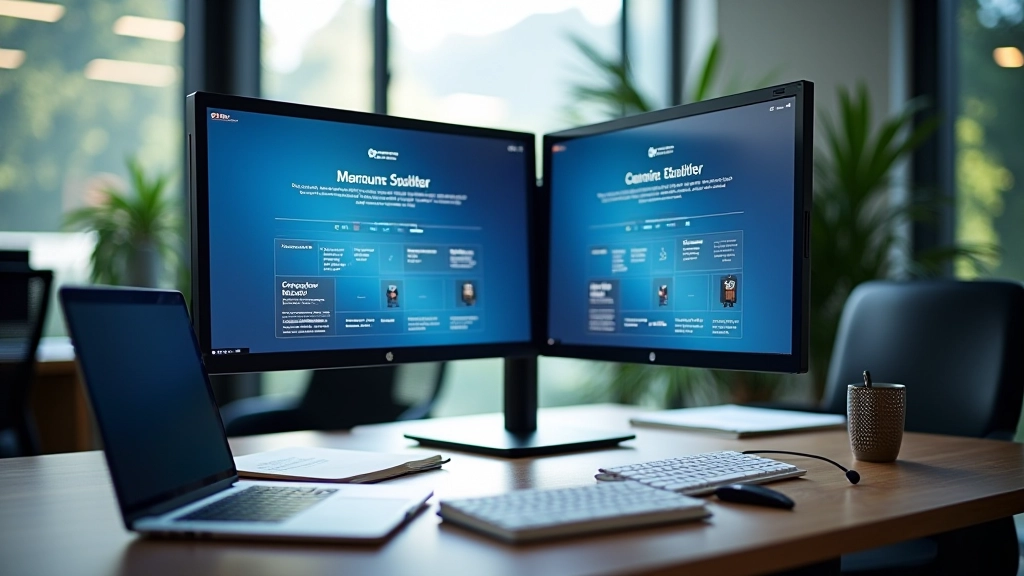 A/B testing experiment setup showing two different landing page layouts with trust signals in different positions